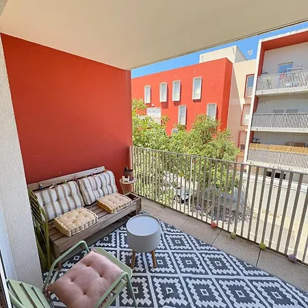 T2 Air Conditioning Terrace & Parking Near Montpellier * Juvignac