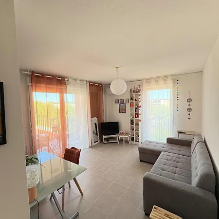 T2 Air Conditioning Terrace & Parking Near Montpellier Appartamento *